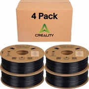 Creality Hyper 1.75mm ABS Filament for High Speed 3D Printer - 1kg/2.2lbs per Spool Black 4 Unit per pack