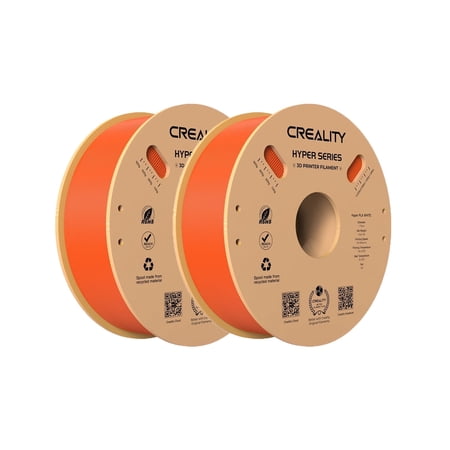 Creality Hyper PLA 1.75 mm Filament K1 Max/Ender 3 V3 SE/KE 3D Printer Filament for Home Shcool Office Beginners 2kg/4.4lbs Spool
