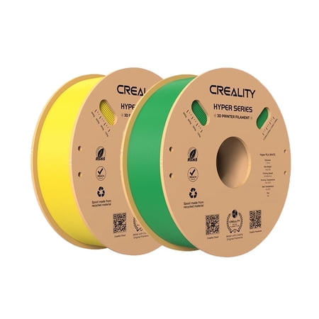 Creality Hyper PLA 1.75 mm Filament K1 Max/Ender 3 V3 SE/KE 3D Printer Filament for Home Shcool Office Beginners 2kg/4.4lbs Spool
