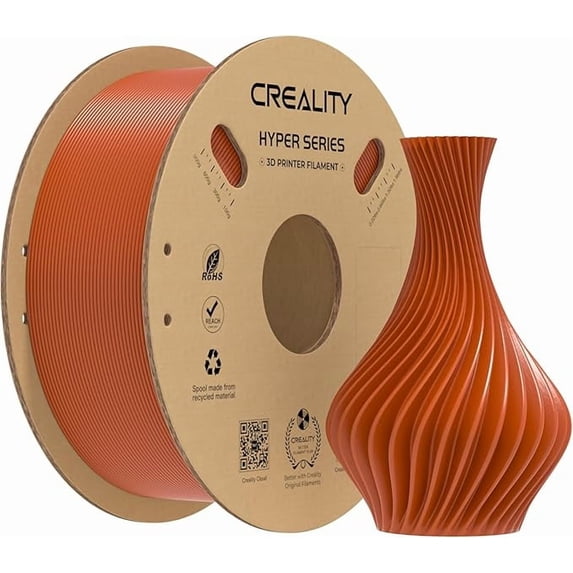 Creality Hyper PLA 3D Printer Filament 600mm/s High-Speed +/-0.03mm Accuracy For Creality K1 Max Ender-5 S1 Anycubic Prusa Bambu Brown 1 Unit per pack