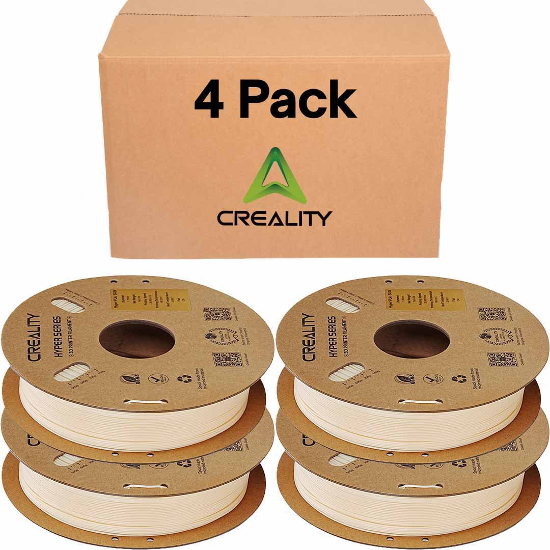 Creality Hyper PLA 3D Printer Filament 600mm/s High-Speed +/-0.03mm Accuracy For Creality K1 Max Ender-5 S1 Anycubic Prusa Bambu Skin 4 Unit per pack
