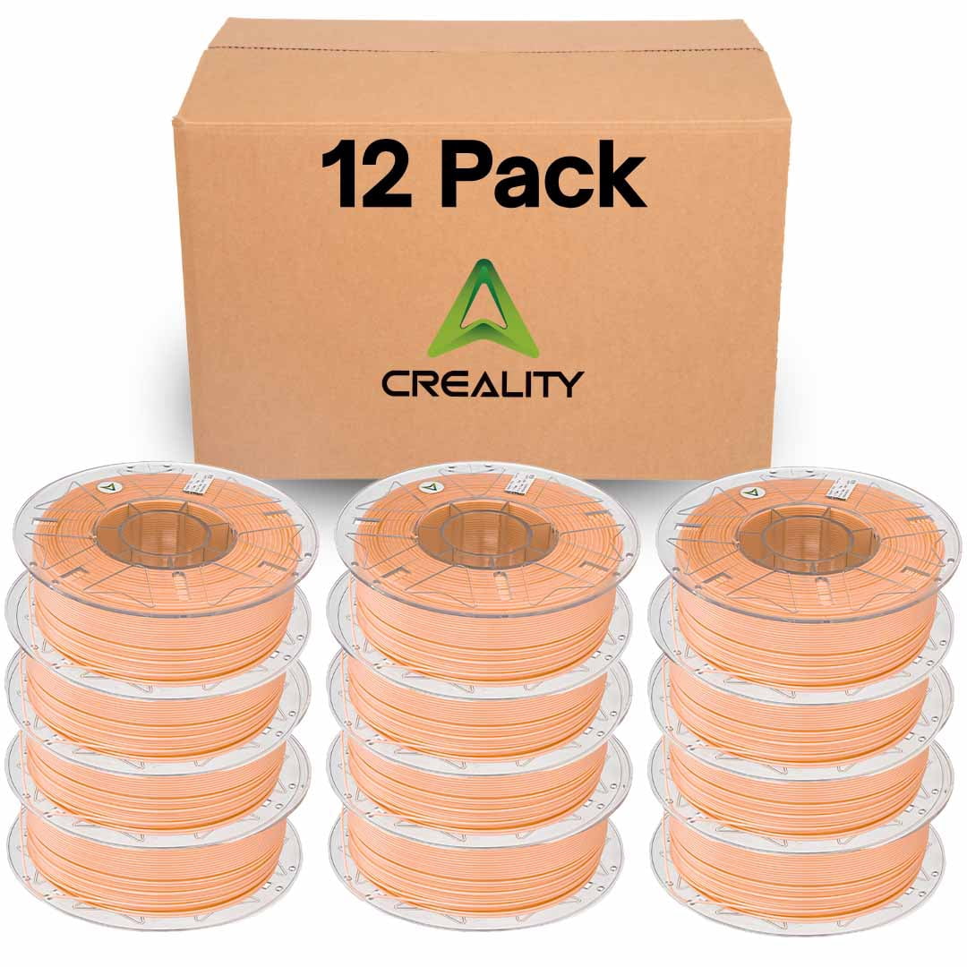Creality Hyper PLA 3D Printer Filament 600mm/s High-Speed +/-0.03mm For Creality K1 Max Ender-5 S1 Anycubic Prusa Bambu Peach-Pink 12 Unit per pack