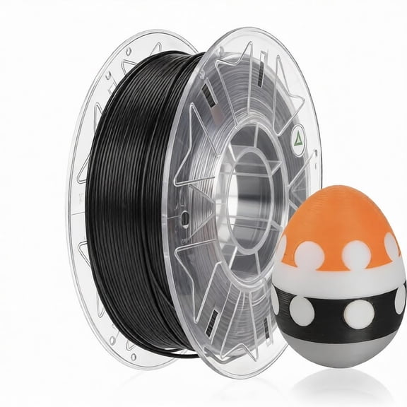 Creality Hyper RFID PLA Filament 1.75mm, 3D Printer Filament for High Speed 30-600mm/s Support CFS, 2.2 LBS (1KG) Spool, Dimensional Accuracy +/- 0.03mm, Black