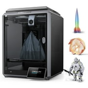 Creality K1 3D Printer Upgrade 600mm / s طابعة ثلاثية الأبعاد عالية السرعة مع 4.3 شاشة ملونة تعمل باللمس ، تسوية تلقائية بدون استخدام اليدين ، مبرد مراوح مزدوج ، اختبار ذاتي واحد ، حجم الطباعة 220 * 220 * 250 مم