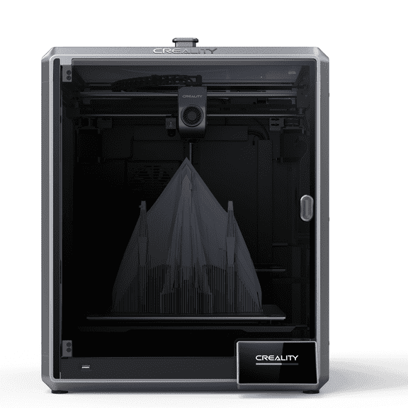 Creality K1 Max 3D Printer 600mm/s High Speed 20000mm/s Acceleration 3D Printing with Smart AI Camera 300 High Temperature, 300x300x300mm Large Build Volume for Festival Gift Home DIY