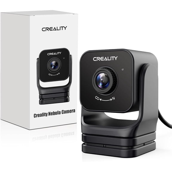 Creality Nebula Camera, Remote Monitoring, WiFi Connection, , Compatible with Ender-3 V3 KE/CR-10 SE/Sonic Pad/Nebula Pad,Black