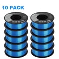 thumbnail image 1 of Creality Official 3D Printer Filament 10 Packs 1.75mm Silk PLA Filament Pro, Smooth and High Gloss Silk PLA Dimensional Accuracy ±0.03mm for All Fused Deposition Modeling Printers-Blue, 1 of 9