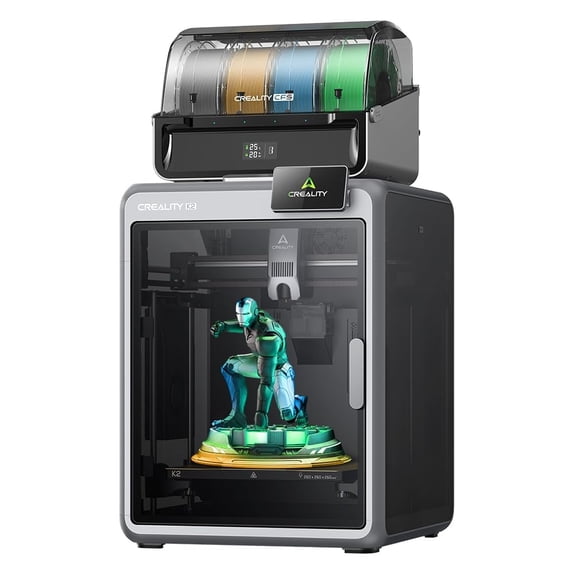 Creality Official K2 Combo 3D Printer, Multi-Color 3D Printer with CFS ...