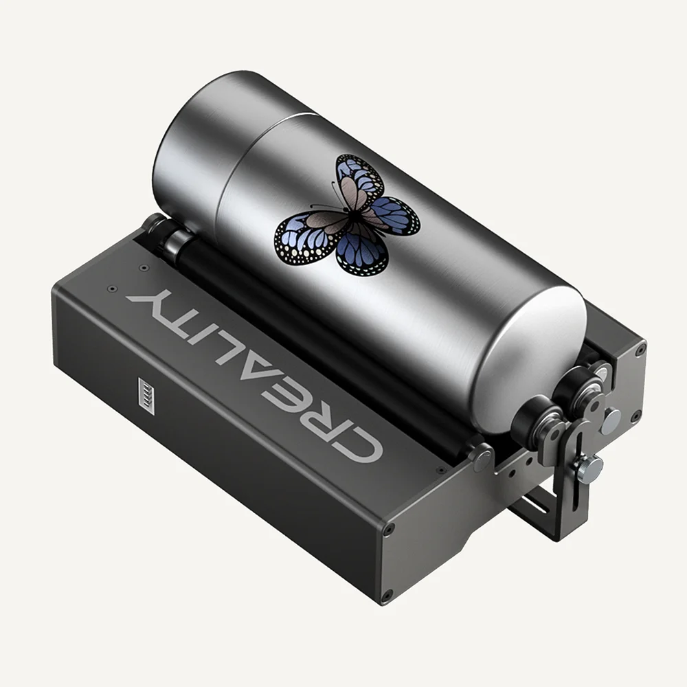 Creality Official Rotary Roller for Laser Engraving Machine, Suit for CR-Laser Falcon 10W and 22W CR Falcon 2