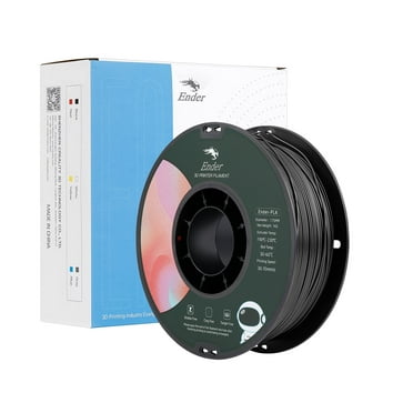 Creality PLA Filament 1.75mm 1 Pack Black 1KG 3D Printer Filament 3D Printer Accessories 1kg Spool for All FDM 3D Printer