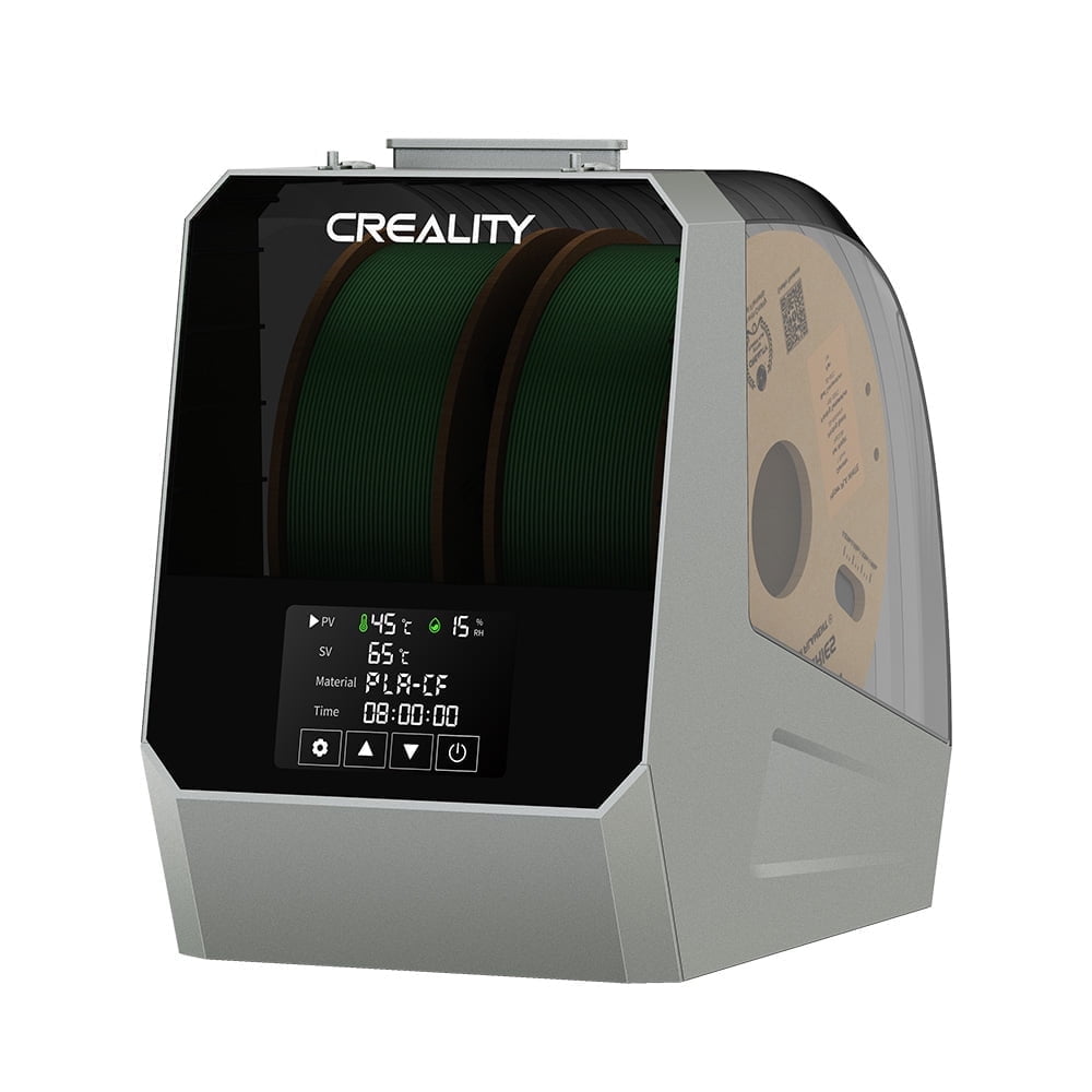 Creality Space Pi Filament Dryer Plus 2 Rolls Capacity Design 3D Printers 360° Hot Air Heating for PLA TPU ABS PETG