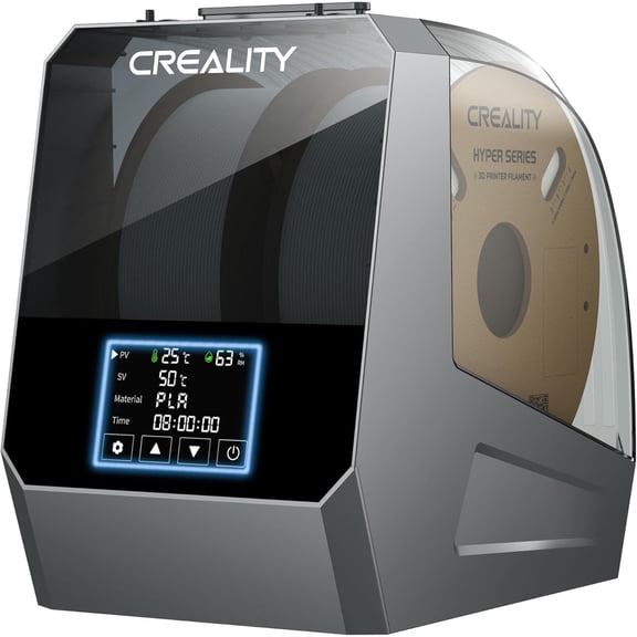 Creality Space Pi Plus Filament Dryer, 2 Spools Double 360° PTC Fast Heating Filament Dryer Box for PLA PETG ABS TPU