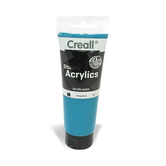 Creall Studio Acrylics, Acrylic Paint 120 ml, 35 Turquoise