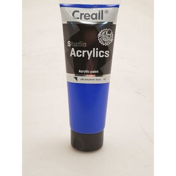 Creall Studio Acrylics, Acrylic Paint 120 ml, 42 Ultramarine Blue