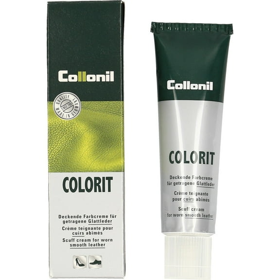 Cream (001) Collonil Colorit is a scuff cream for minor color touch-ups on smooth leather