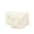 thumbnail image 1 of Cream 3 pack Chiffon Ribbon Rolls, 4cm x 5m, Chiffon Silk Ribbon with Fringe for Bridal Bouquets Wedding Invitations Floral Arrangements Gift Wrapping Home Decor, 1 of 5