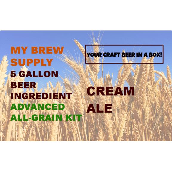 Cream Ale MBS 5 gal Advanced All Grain Beer Ingredient Kit