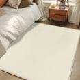 thumbnail image 1 of Cream Area Rugs 3x5 for Living Room, Farmhouse Solid Beige Color Modern Art Non Slip Washable Rug Runner, Low Pile Indoor Floor Carpet Mat Bathroom Rugs for Bedroom, Kids Room, 1 of 9