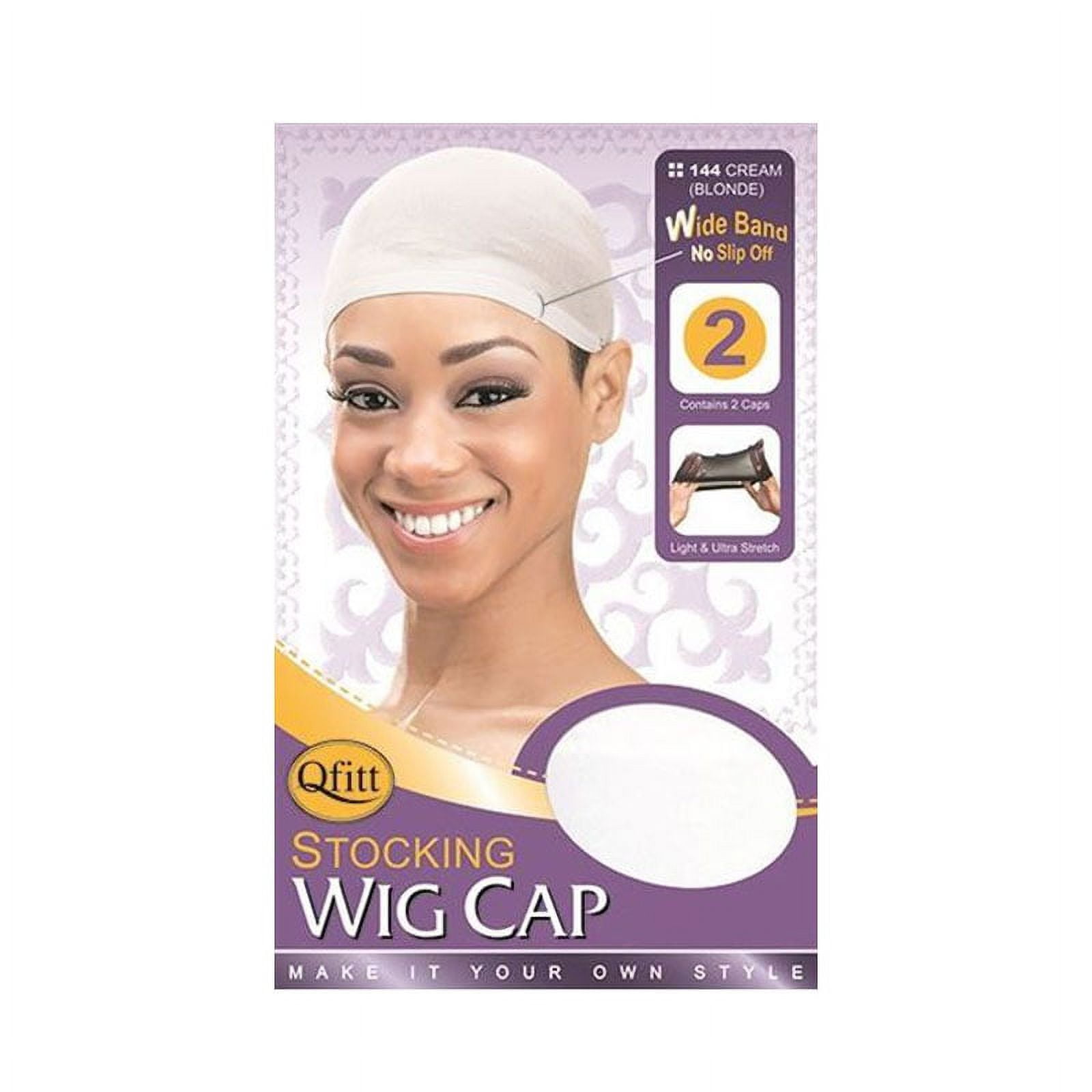 Jsaierl Hair Mesh Wig Cap Hair Net Stocking Wig Caps for Women 12 Pack Light Brown, Size: One size, Purple