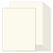 Hamilco White Cardstock Thick Paper 8 1/2 x 11" Blank Heavy Weight 80 ...