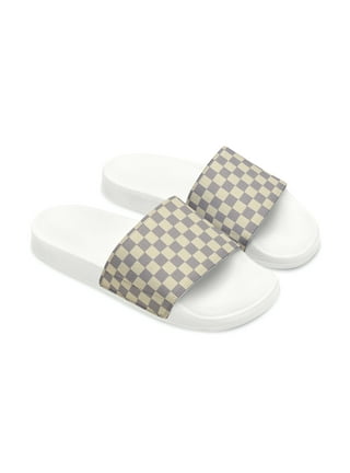 Pink best sale checkered slides