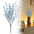 thumbnail image 1 of Cream Colored, Long, Matte Finish Artificial Flowering Branches for Indoor Decoration, Tall Vases, Home Decor, Wedding Tables and Centerpieces, 1 of 9