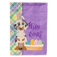 thumbnail image 1 of Cream Dapple Dachshund Easter Flag Garden Size, 1 of 5