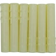 Cream Fiber Drip Candelabra Base 4 Inch Candle Covers (Set of six