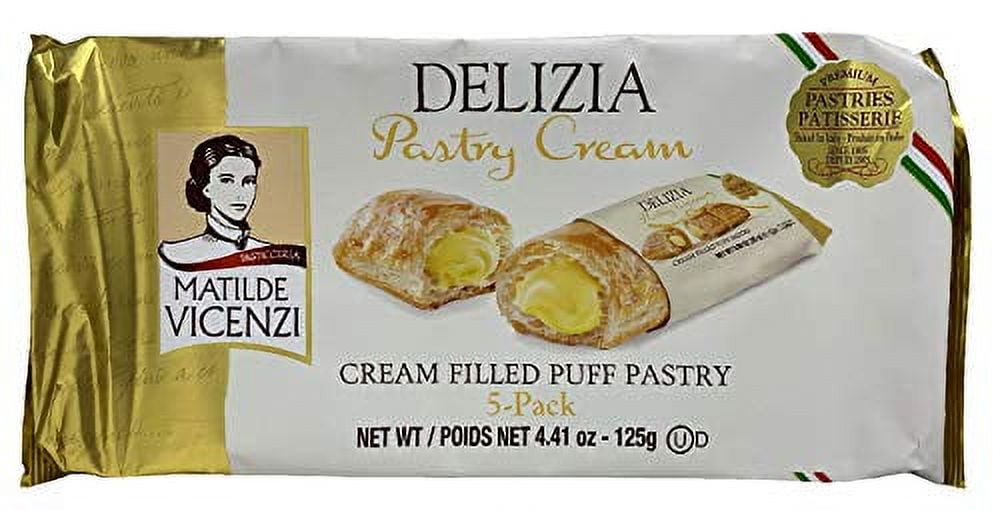 Cream Filled Puff Pastry Patisserie Rolls AllNatural, Kosher Dairy