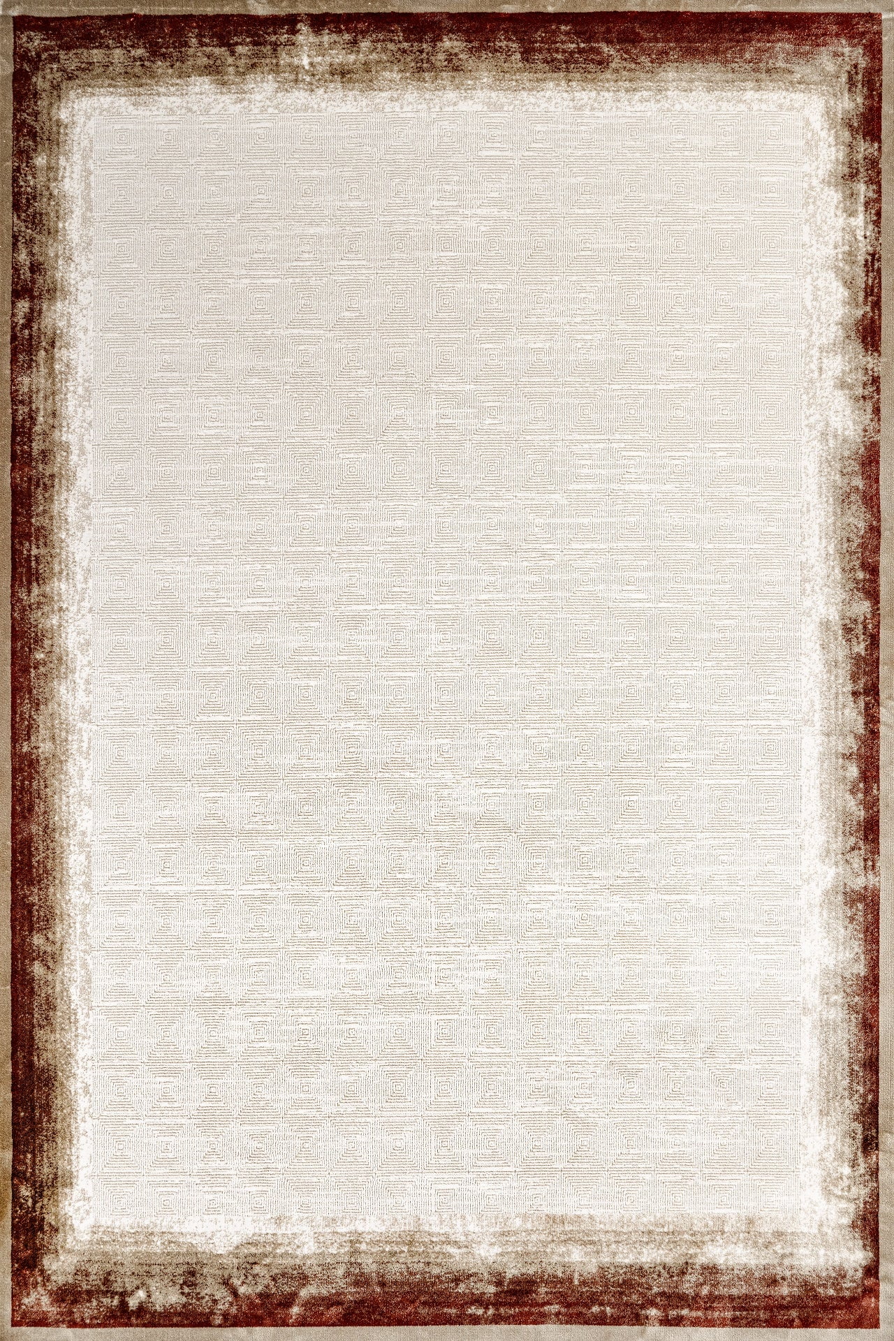 Cream Framed Area Rugs for Living Room Washable Rugs Boho Moroccan Area ...