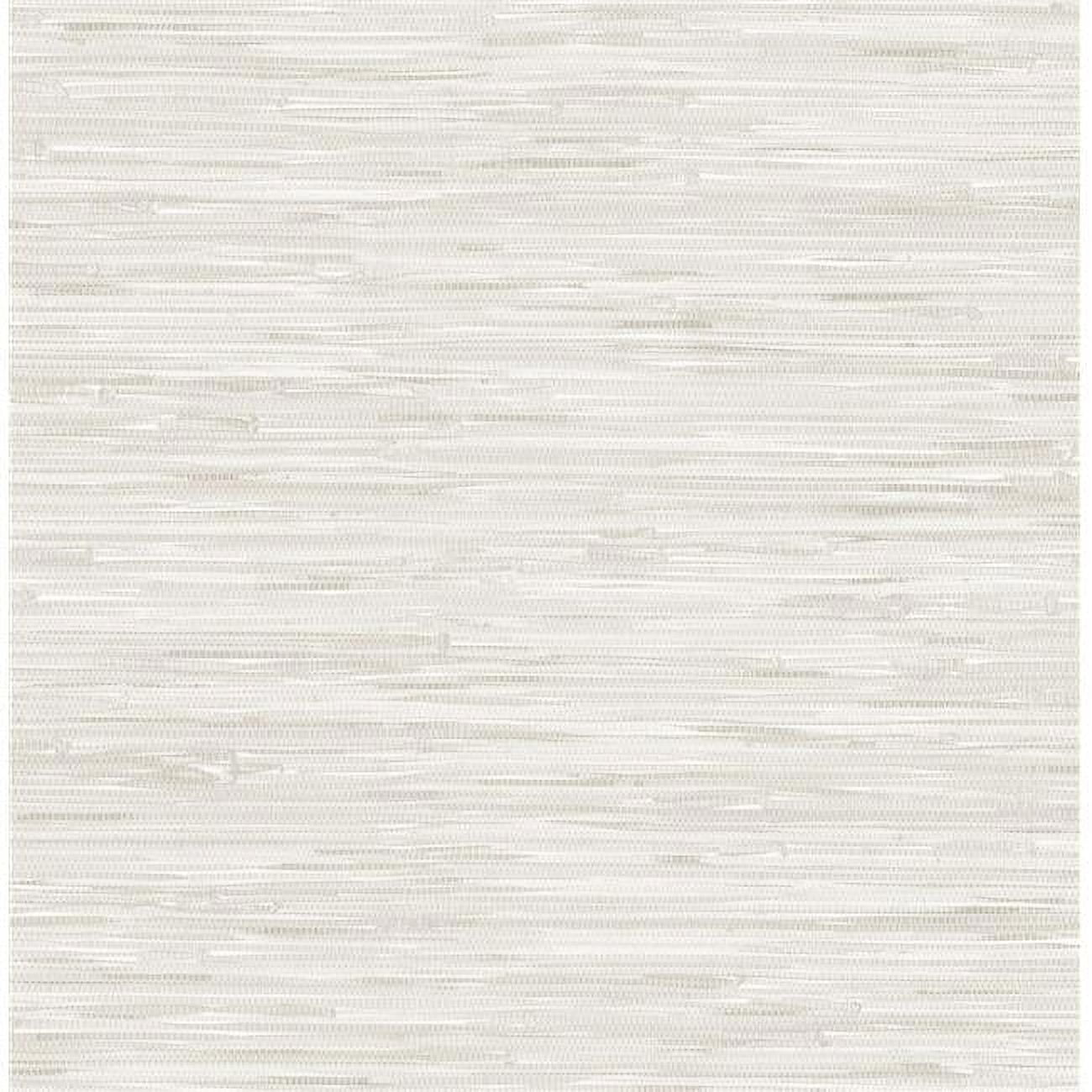 Cream Grassweave Peel & Stick Wallpaper