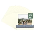 thumbnail image 1 of Cream Linen Picture Frame Mat for 15x15 Frames - Fits 12x12 Photos - 25 Mats, 1 of 7