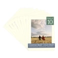 thumbnail image 1 of Cream Linen Picture Frame Mat for 18x24 Frames - Fits 15x20 Photos - 10 Mats, 1 of 7