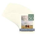 thumbnail image 1 of Cream Linen Picture Frame Mat for 18x24 Frames - Fits 15x20 Photos - 50 Mats, 1 of 7