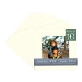 thumbnail image 1 of Cream Linen Picture Frame Mat for 30x30 Frames - Fits 20x20 Photos - 10 Mats, 1 of 7