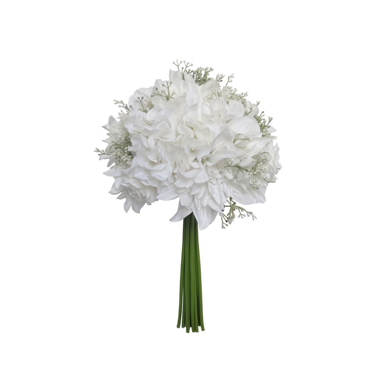 Cream White Rose and Dahlia Floral Arrangement