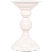 Cream Metal Pillar Candle Holder by Ashland®