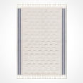 thumbnail image 1 of Cream Modern Polyester Area Rugs for Living Room Jacquard Textured Modern Rugs Soft Geometric Rug for Bedroom Mid Century Washable Rug Non-Slip Bohemian Carpet Perfect for Dining Room Office Beige, 1 of 4