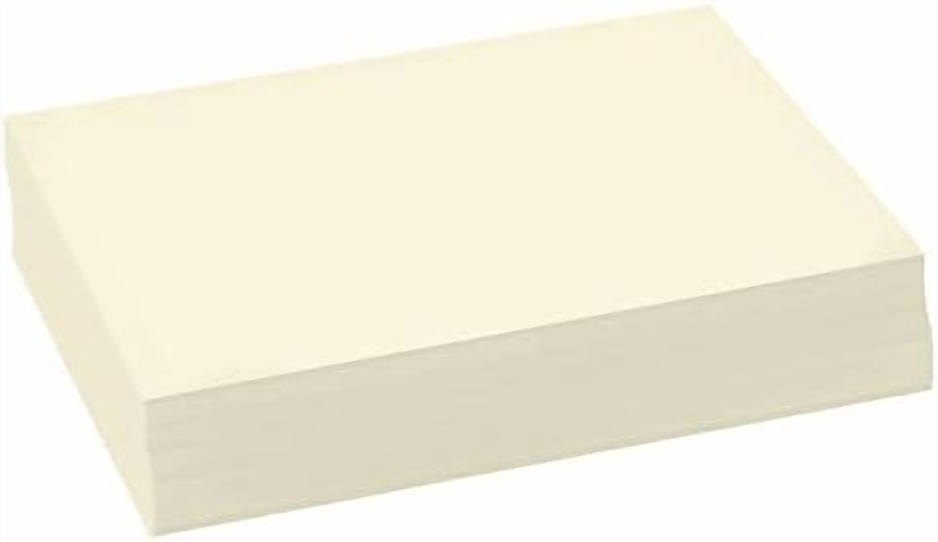 Cream (Natural) Half Letter Size Paper – Great for Business Documents ...