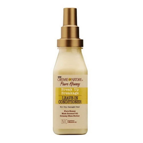 Cream Of Nature Pure Honey Break Up Breakage Leave In Conditioner, 8 Oz, 2 Pack