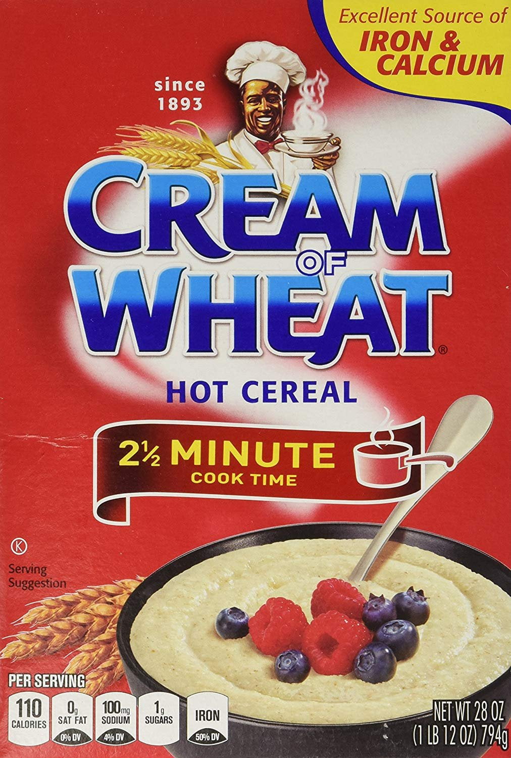 Cream Of Wheat Enriched Farina 2.5 Min 28 oz