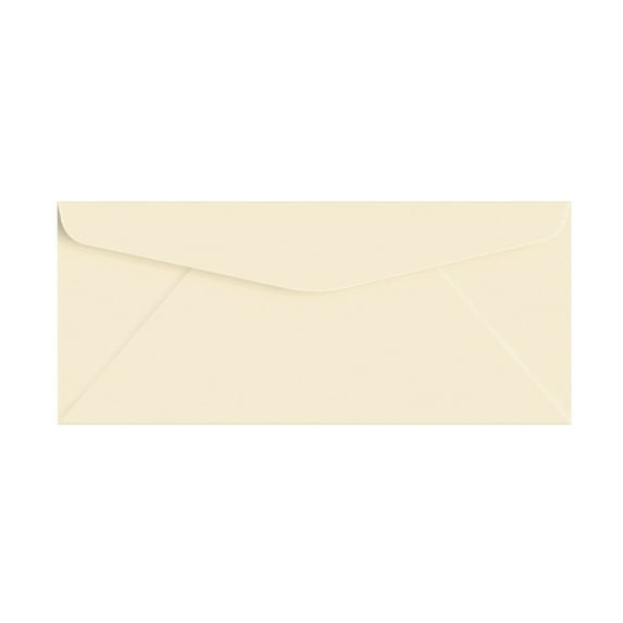 Cream Pastel Color #10 Envelopes - Great for Mailing Letters, Business Memos, Invitations, Invoices, Bills | 4 1/8" x 9 1/2" | 50 Envelopes