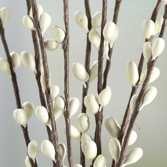 Cream Pip Berry Sprays (Package of 6) by Factory Direct Craft: Add a Touch of Spring to Your Home