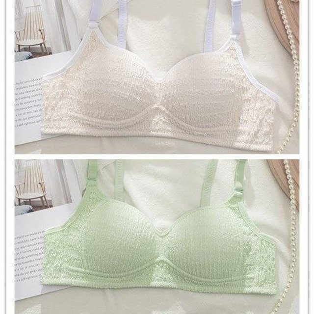 Cream Puff Intimates for Girls Style Style Thin Pushup Bra Without