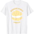 thumbnail image 1 of Cream Puff Party, Pastry Dessert Lover, Funny Cream Puff T-Shirt men and women can wear, black, white, gifts, 1 of 4