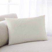 Cream Solid Color Throw Pillow Covers, Aesthetics Contemporary Luxury Soft Breathable Pillow Cases with Invisible Zipper for Sleeping, Standard Pillowcases for Couch Bed Sofa Chair 20x26 Inches
