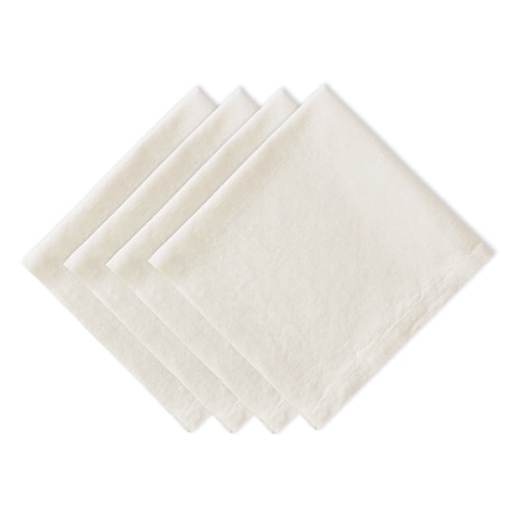 Cream Sugar Linen Napkin (Set of 4)