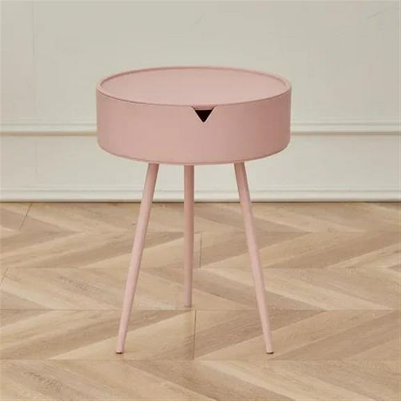 Cream Tea Table Living Room Small Sofa Side Round Tables Bedside Table Simple Balcony Tables Small House Furniture Nordic Mesas