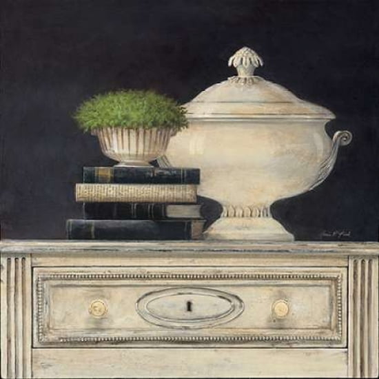 Cream Tureen Canvas Art - Arnie Fisk (24 x 24)
