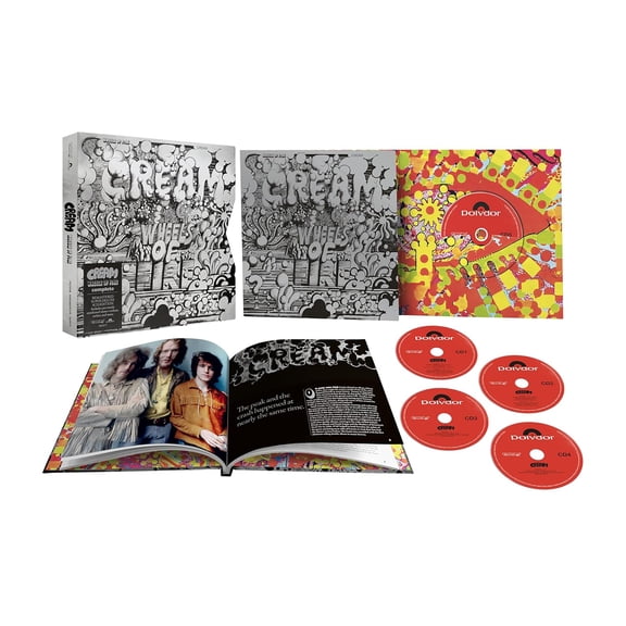 Cream - Wheels Of Fire (5 CD Box Set) - CD